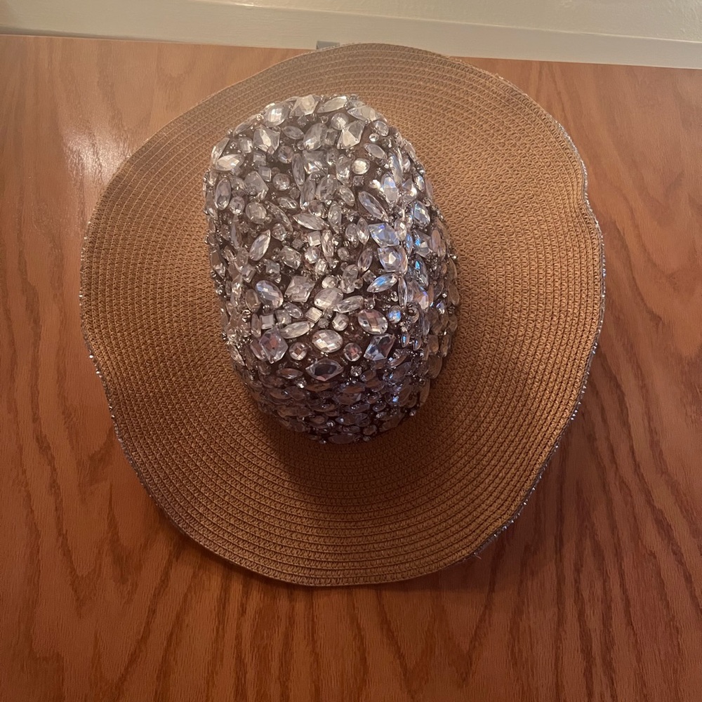Rhinestone And Bling Cowboy Hat View 2